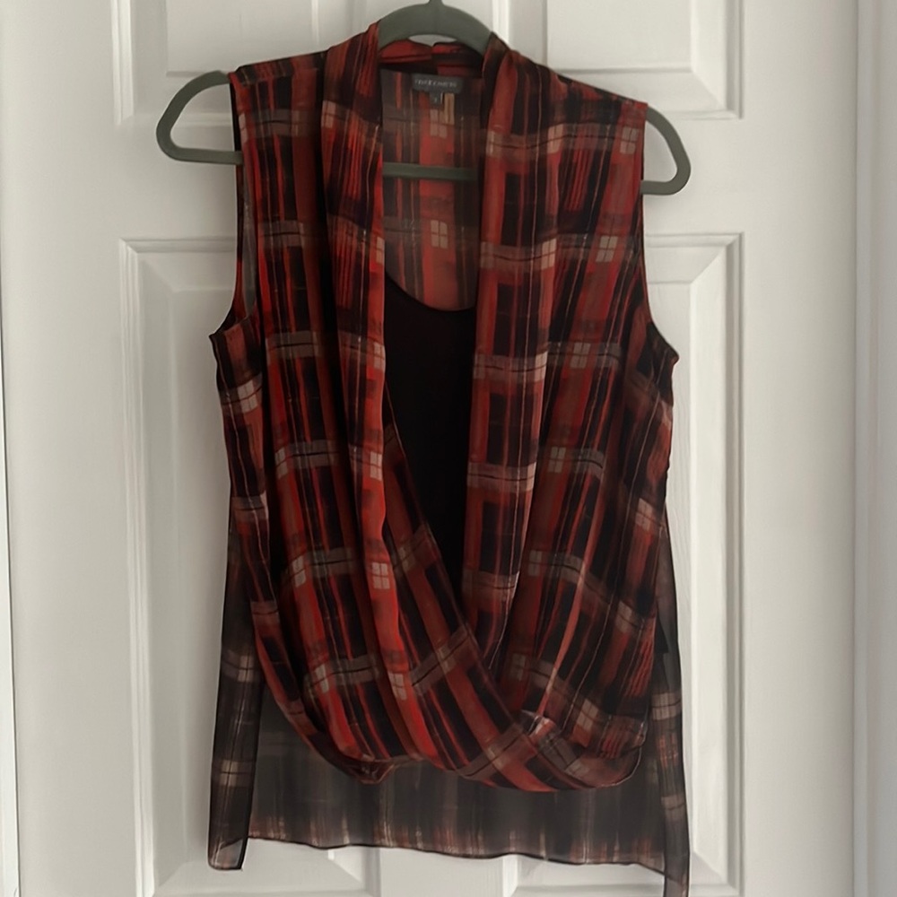 Plaid Blouse